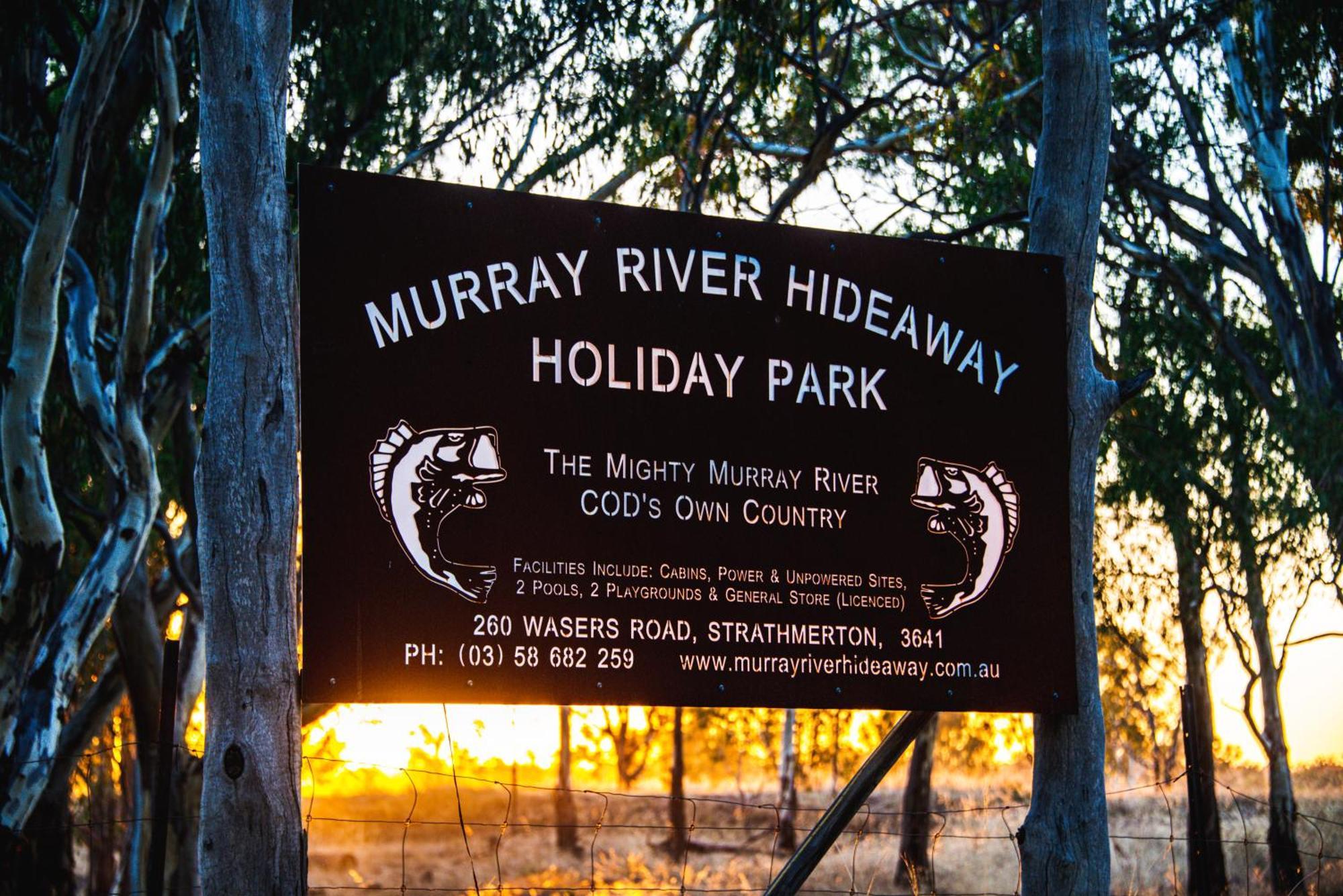 Murray River Hideaway Holiday Park Strathmerton Exteriör bild